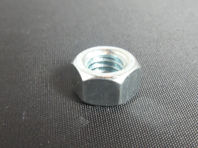 (image for) M10 X 1.0 HEX NUT CLEAR ZINC 1PC